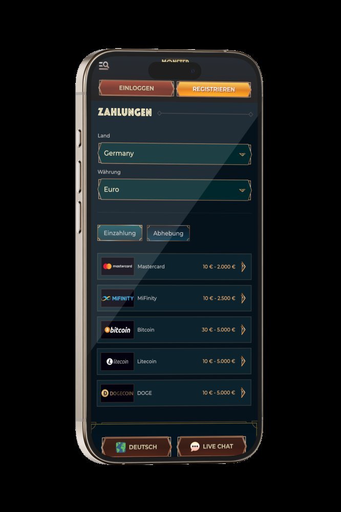 Germany - monsterwin casino login